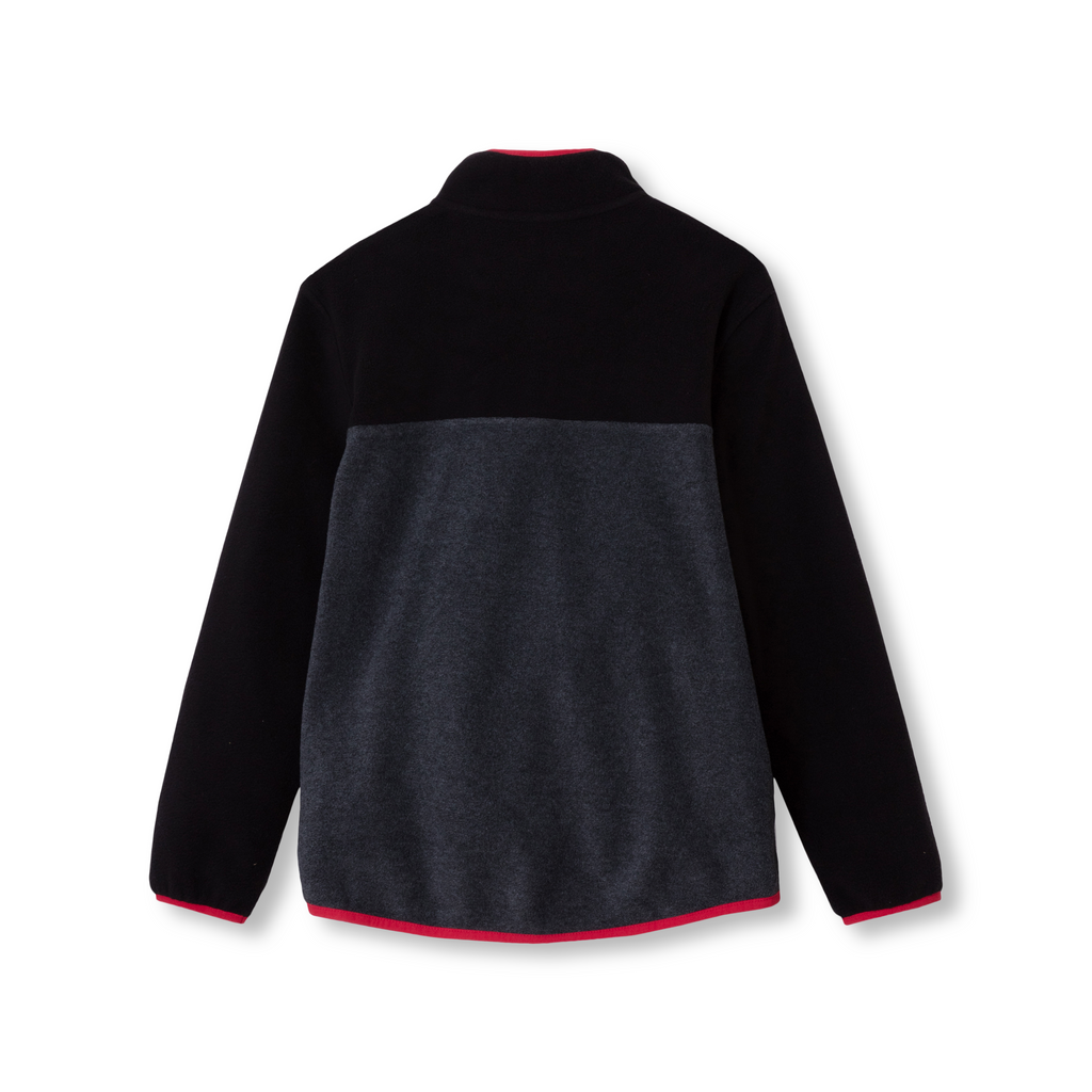 Boys Quest Fleece Snap Neck