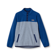 Boys Quest Fleece Snap Neck - SAIL AWAY