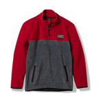 Boys Quest Fleece Snap Neck