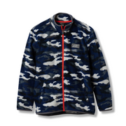 Boys Quest Fleece Full-Zip - Camo - BLUE CAMO