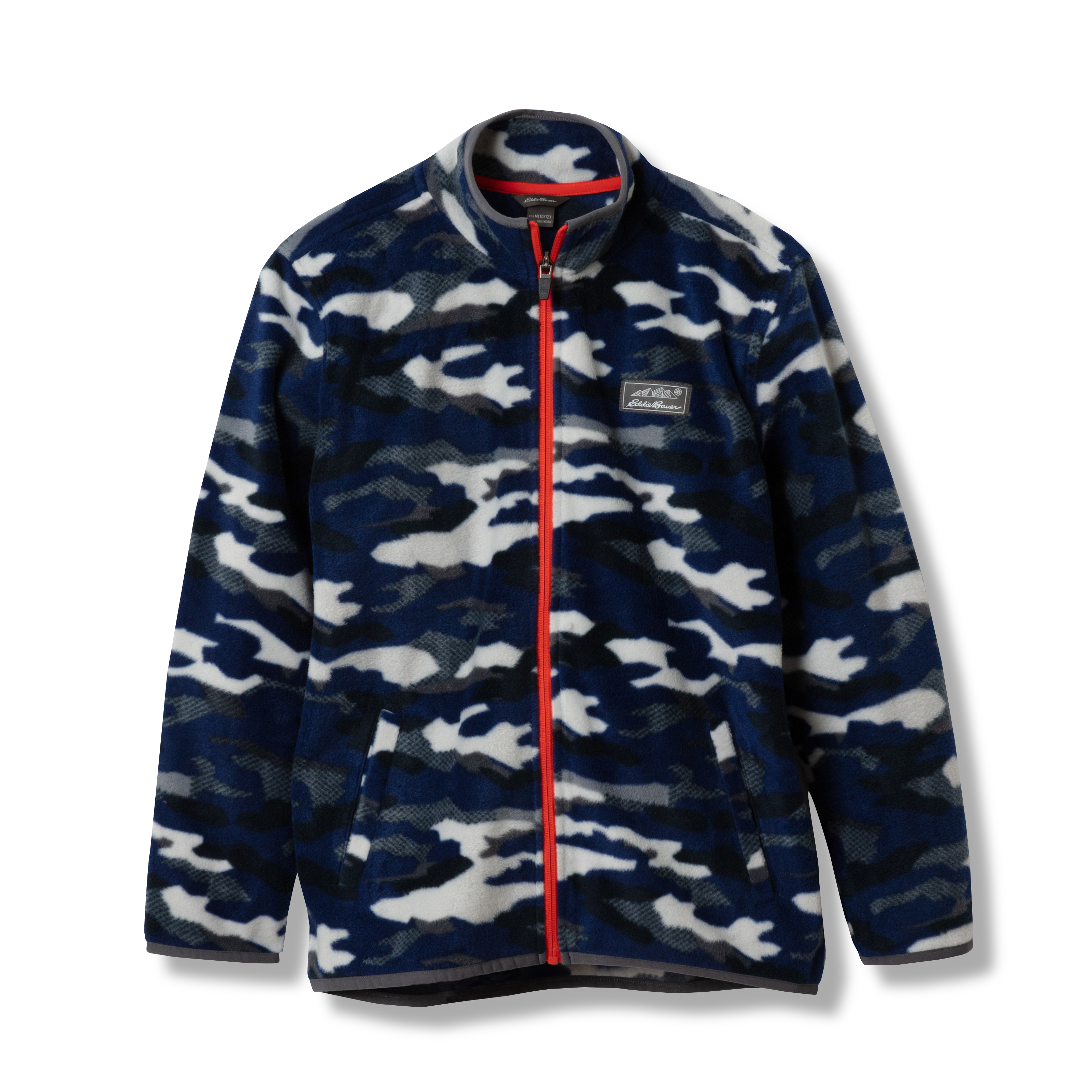 Boys Quest Fleece Full-Zip - Camo