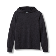 Boys Boulder Peak Long-Sleeve Hooded T-Shirt - BLACK