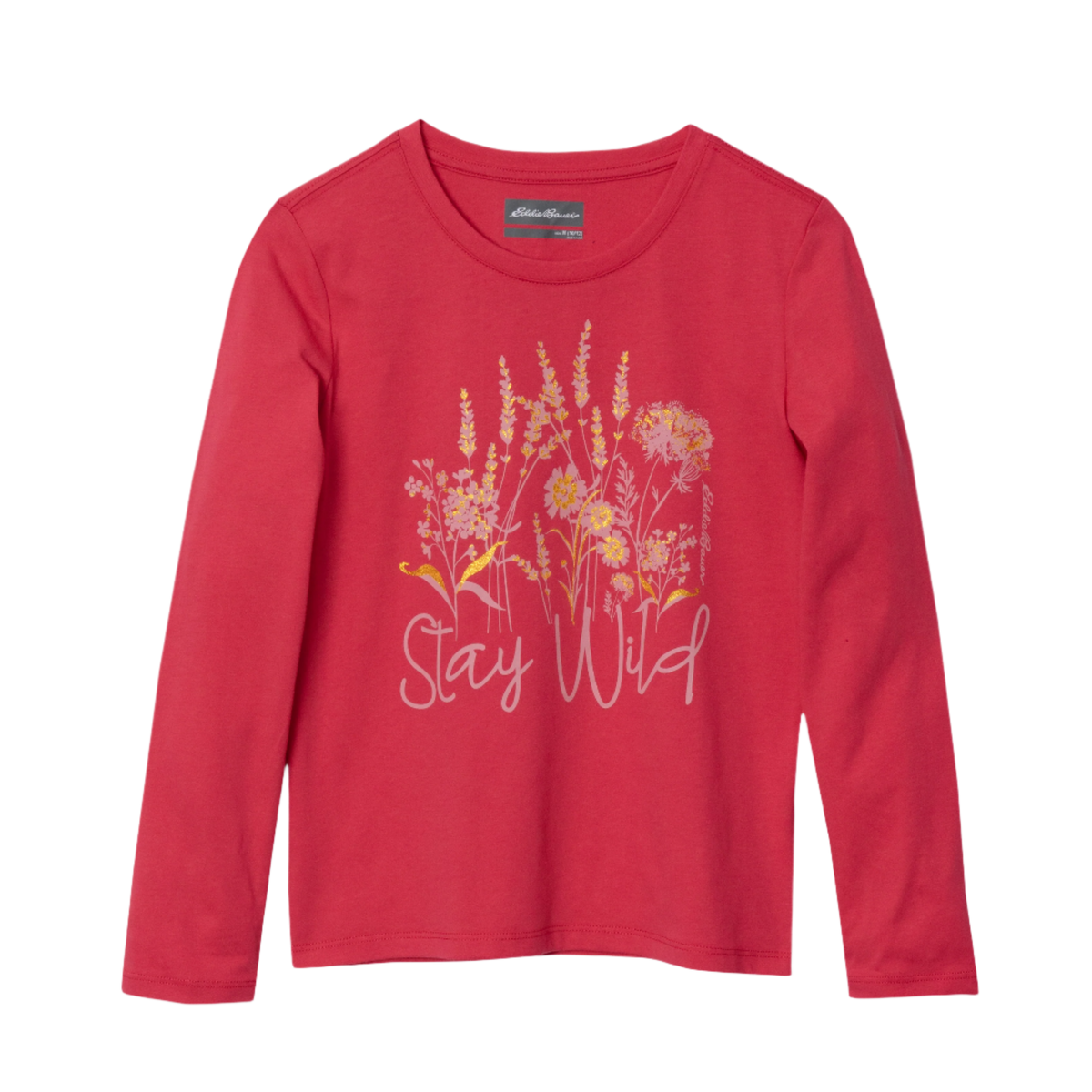 Girls Graphic Long-Sleeve T-Shirt - 2 Pack