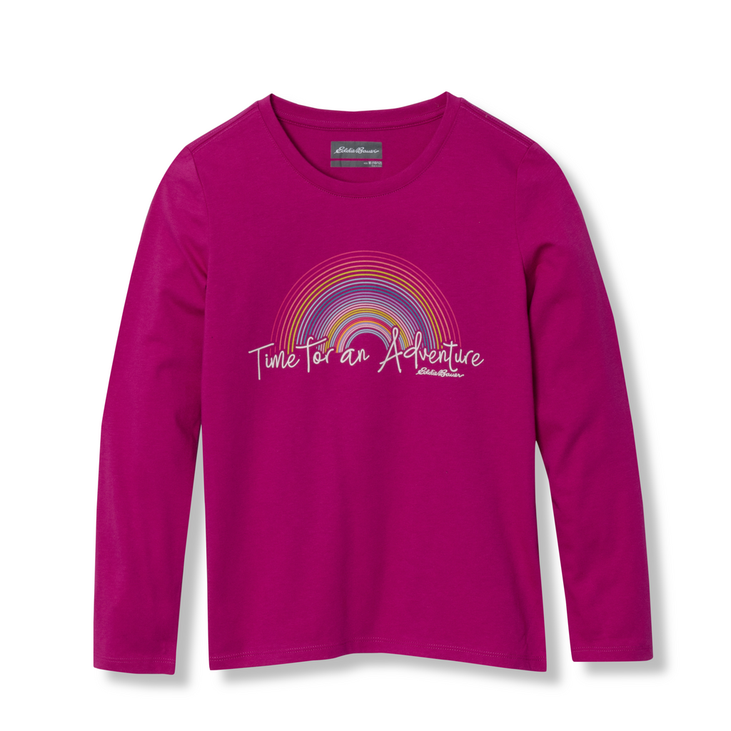 Girls Graphic Long-Sleeve Tee
