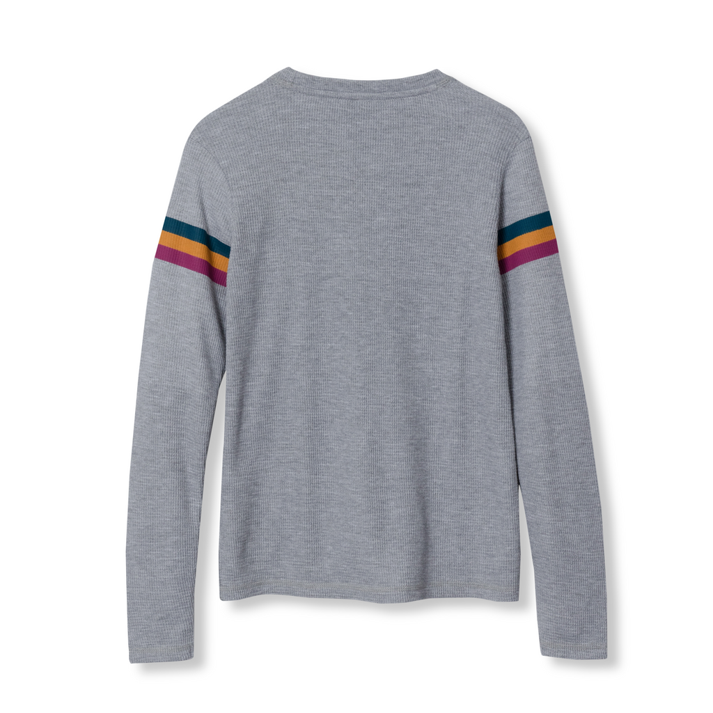Girls Myriad Thermal Stripe Long-Sleeve T-Shirt