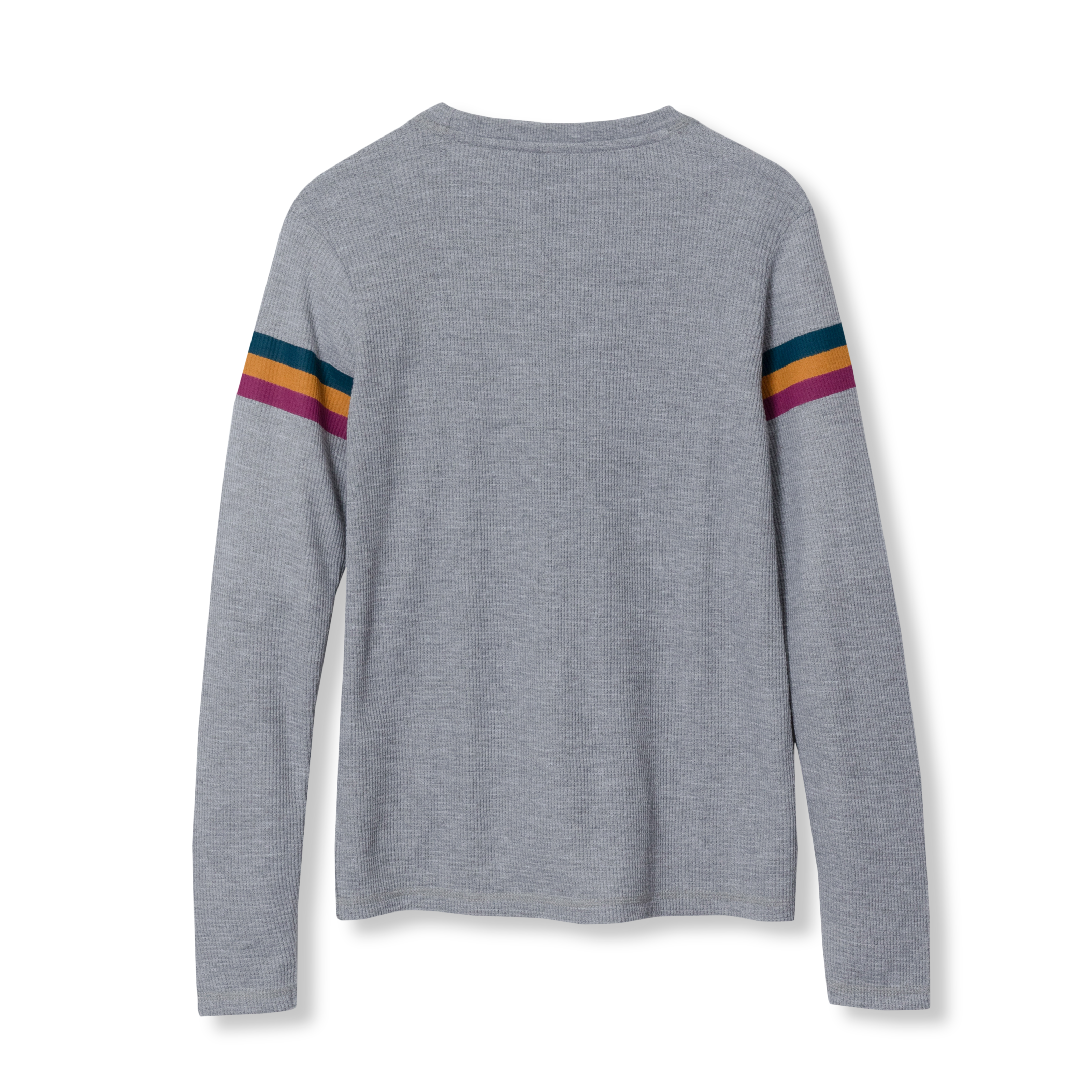 Girls Myriad Thermal Stripe Long-Sleeve T-Shirt