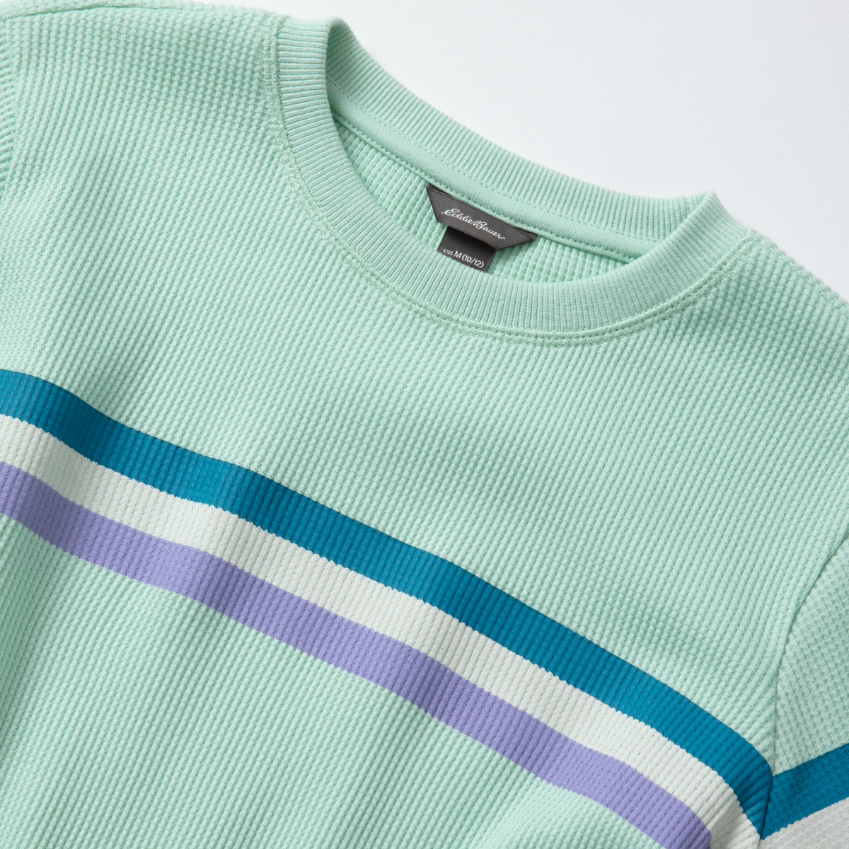 Girls Myriad Thermal Stripe Long-Sleeve T-Shirt