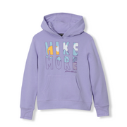Girls Graphic Camp Fleece Hoodie - LAVENDER