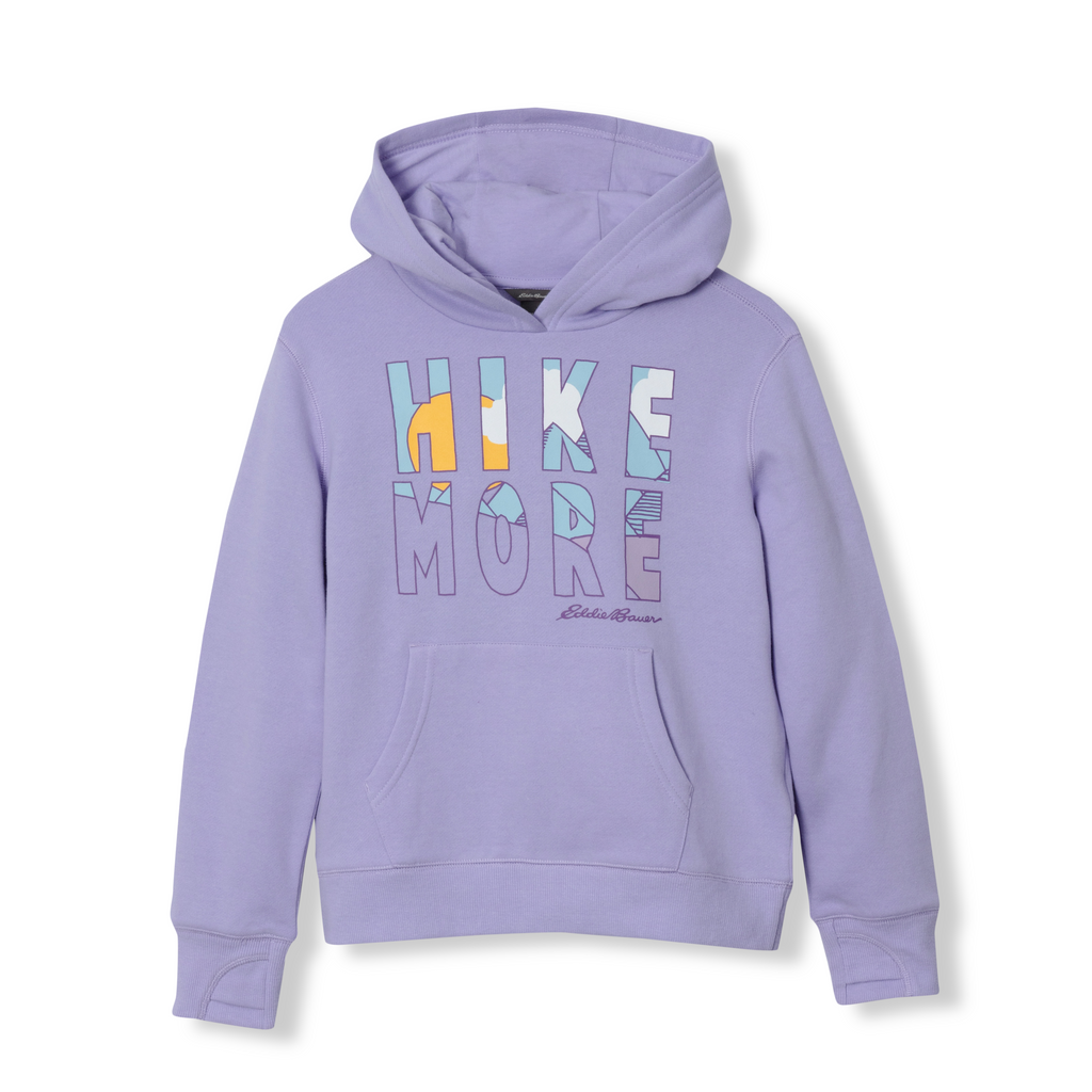 Girls Graphic Camp Fleece Hoodie