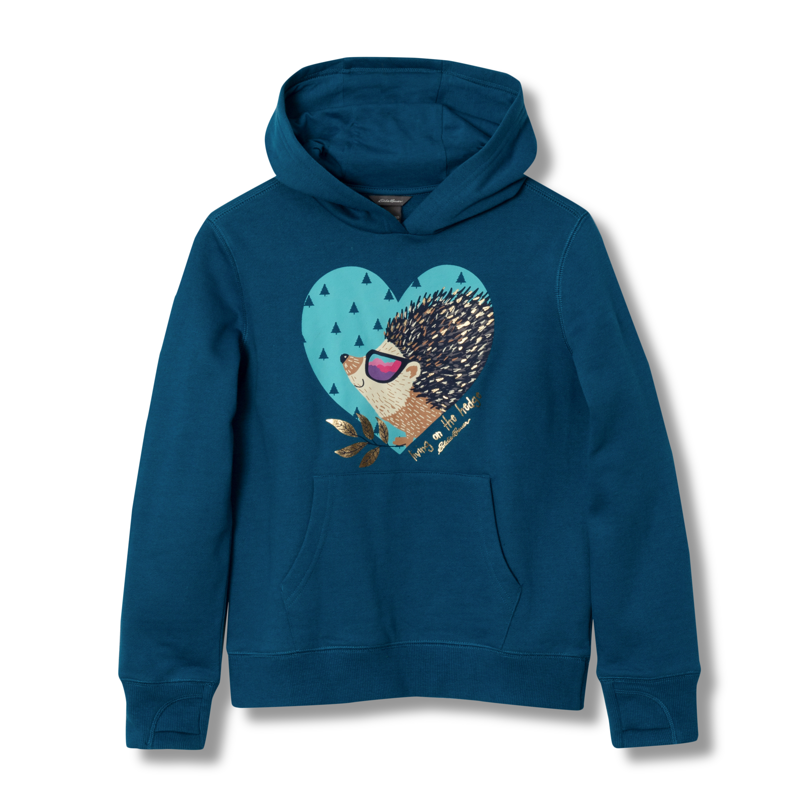 Girls Graphic Camp Fleece Hoodie