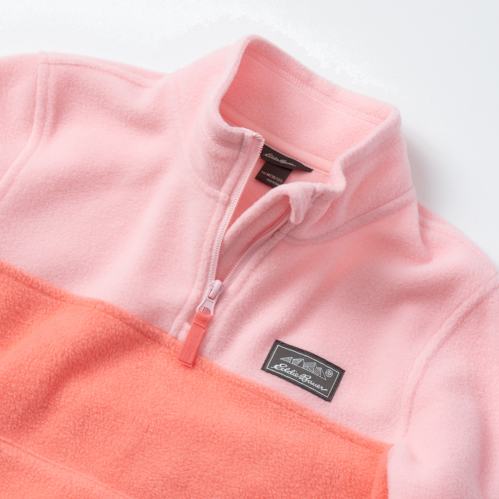 Girls Quest Fleece 1/4-Zip - Colorblock