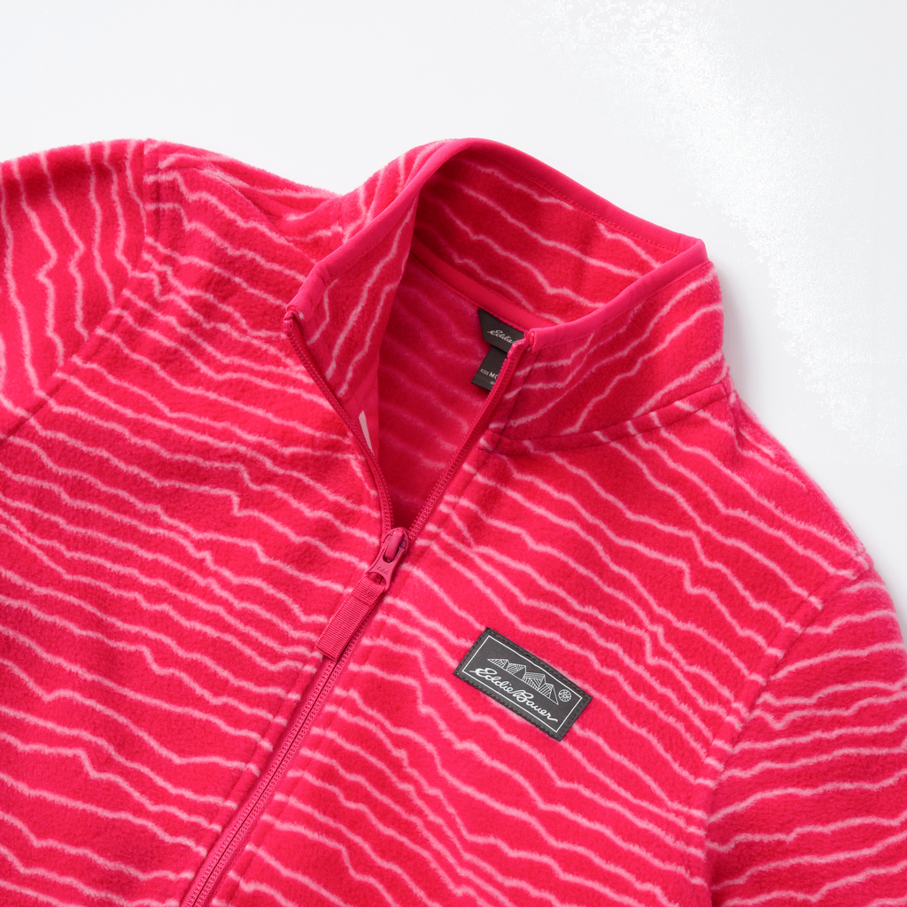 Girls Quest Fleece Full Zip Jacket - Print