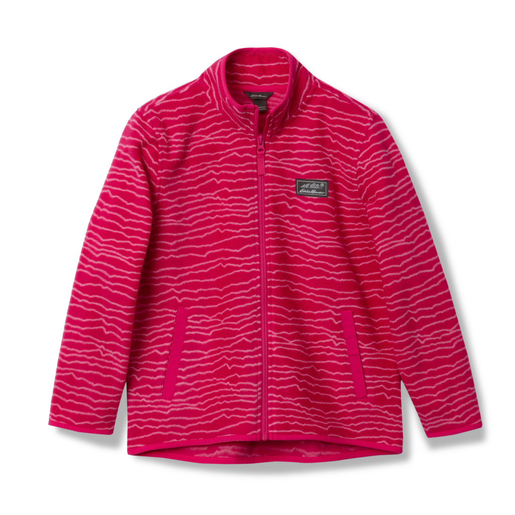Girls Quest Fleece Full Zip Jacket - Print