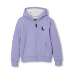 Girls Camp Fleece Faux Shearling-Lined Hoodie