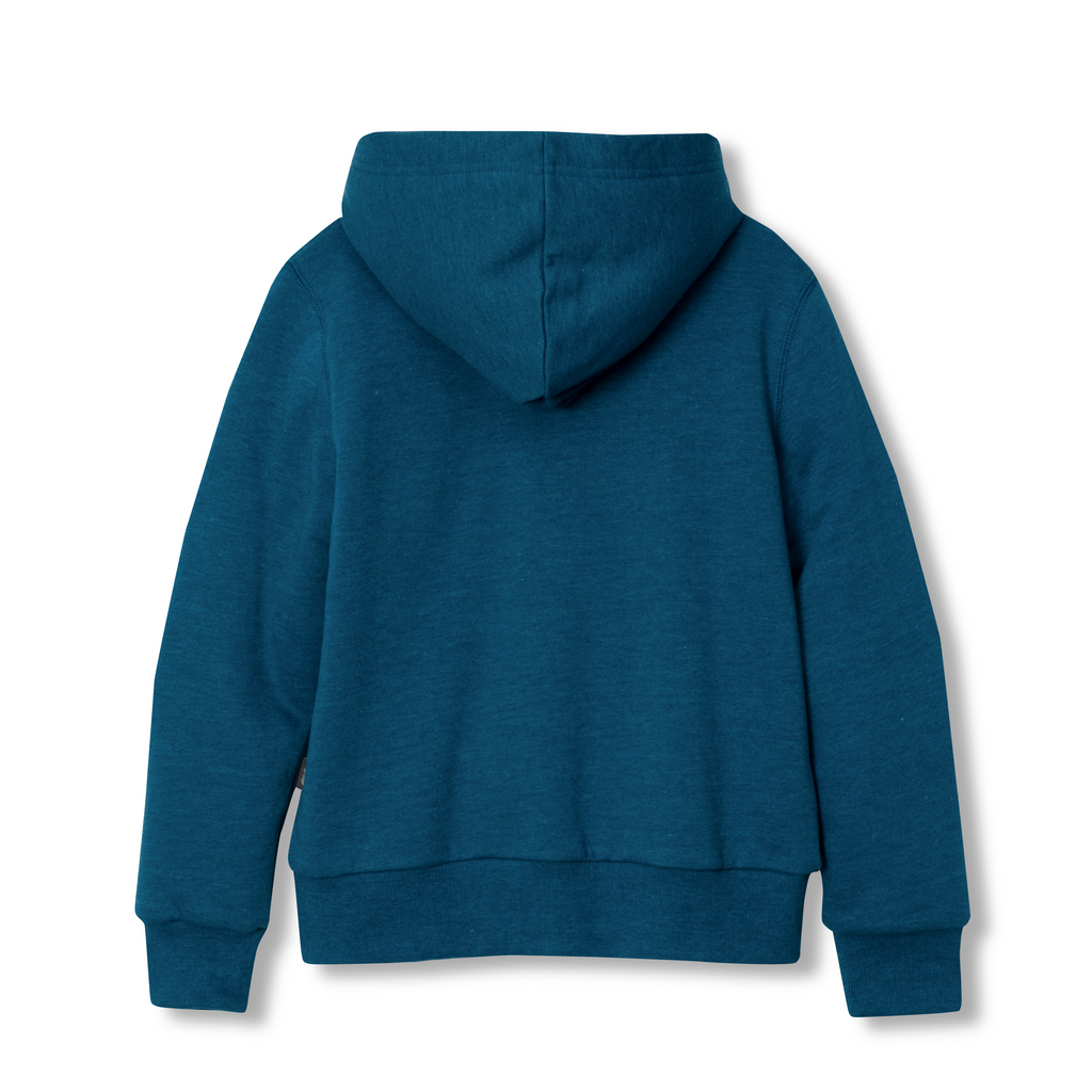 Girls Camp Fleece Faux Shearling-Lined Hoodie