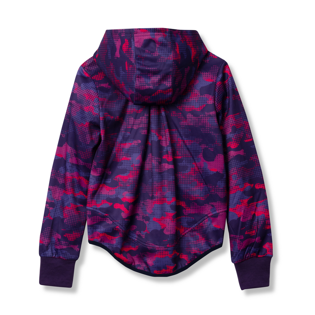 Girls Trail Active Hoodie - Print