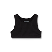 Girls Trail Sports Bra - Solid - BLACK