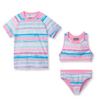 Girls Sea Spray Ss 3-Piece Swim Set