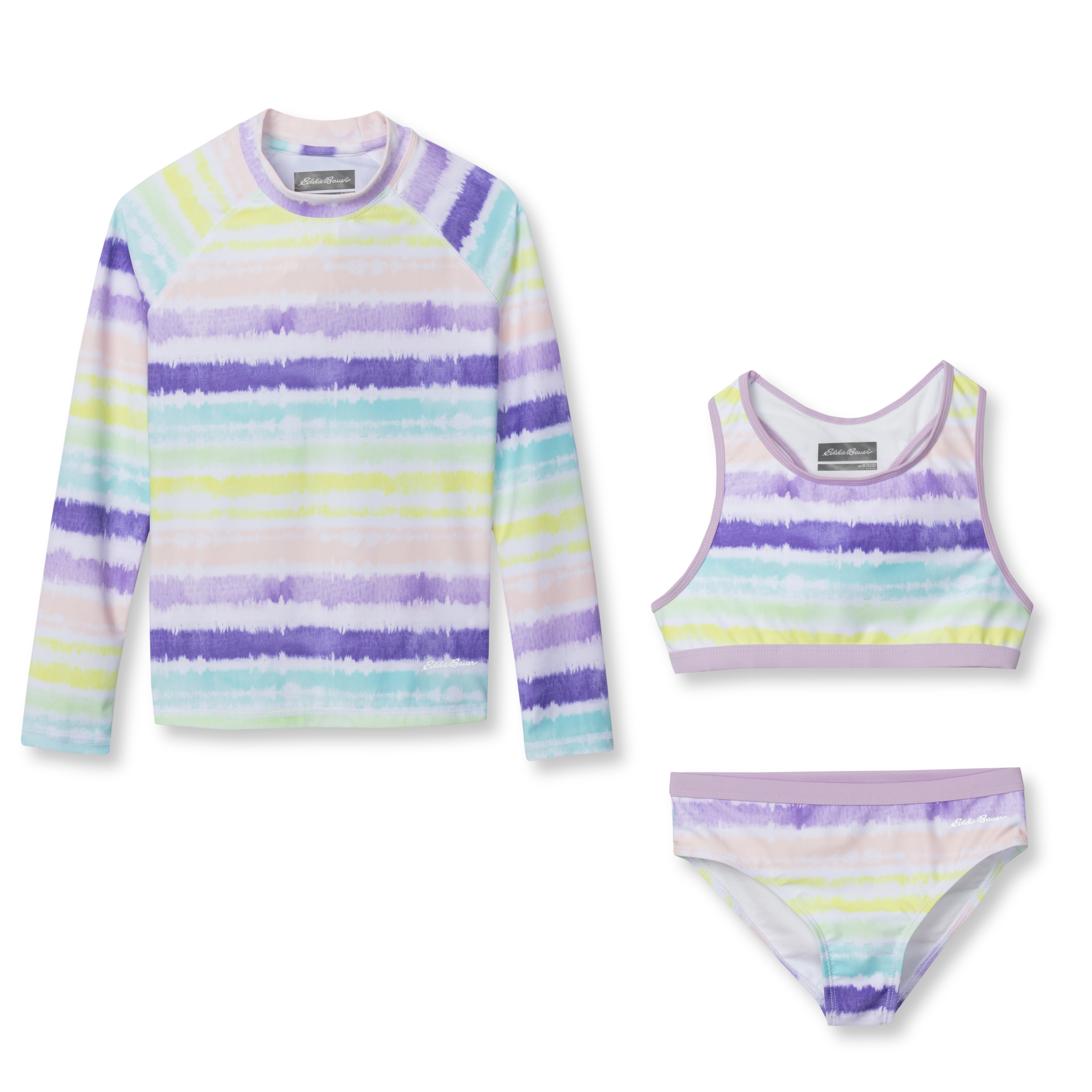 Girls Sea Spray Ls 3-Piece Swim Set