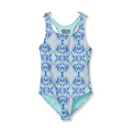 Girls Sea Spray One Piece Swimsuit