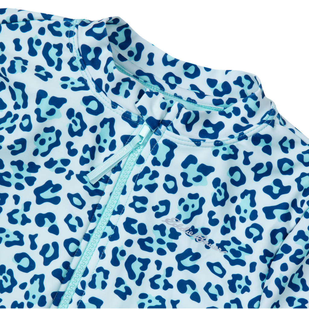 Girls Sea Spray Ls One Piece Swimsuit