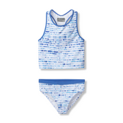 Girls Sea Spray Tankini - BRIGHT WHITE