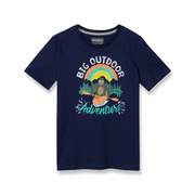 Boys Graphic T-Shirt - NAVY BLUE