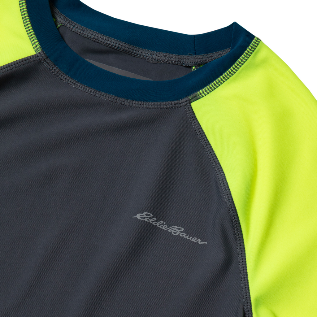 Boys Sea Spray Ls Rashguard Tee
