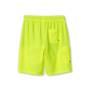 Boys Sea Spray Swim Shorts - Solid - BRIGHT YELLOW