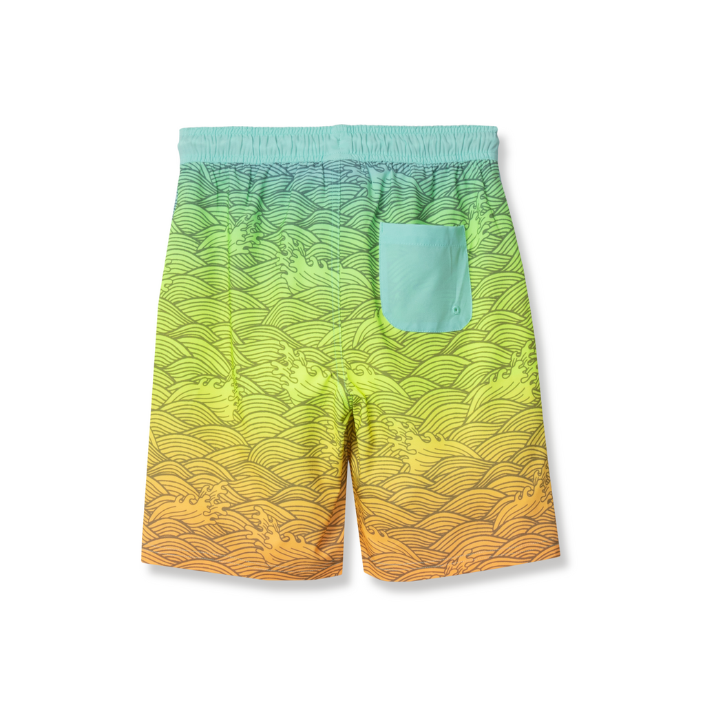 Boys Sea Spray Printed Swim Shorts