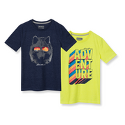 Boys Graphic SS T-Shirt - Bundle - BRIGHT YELLOW