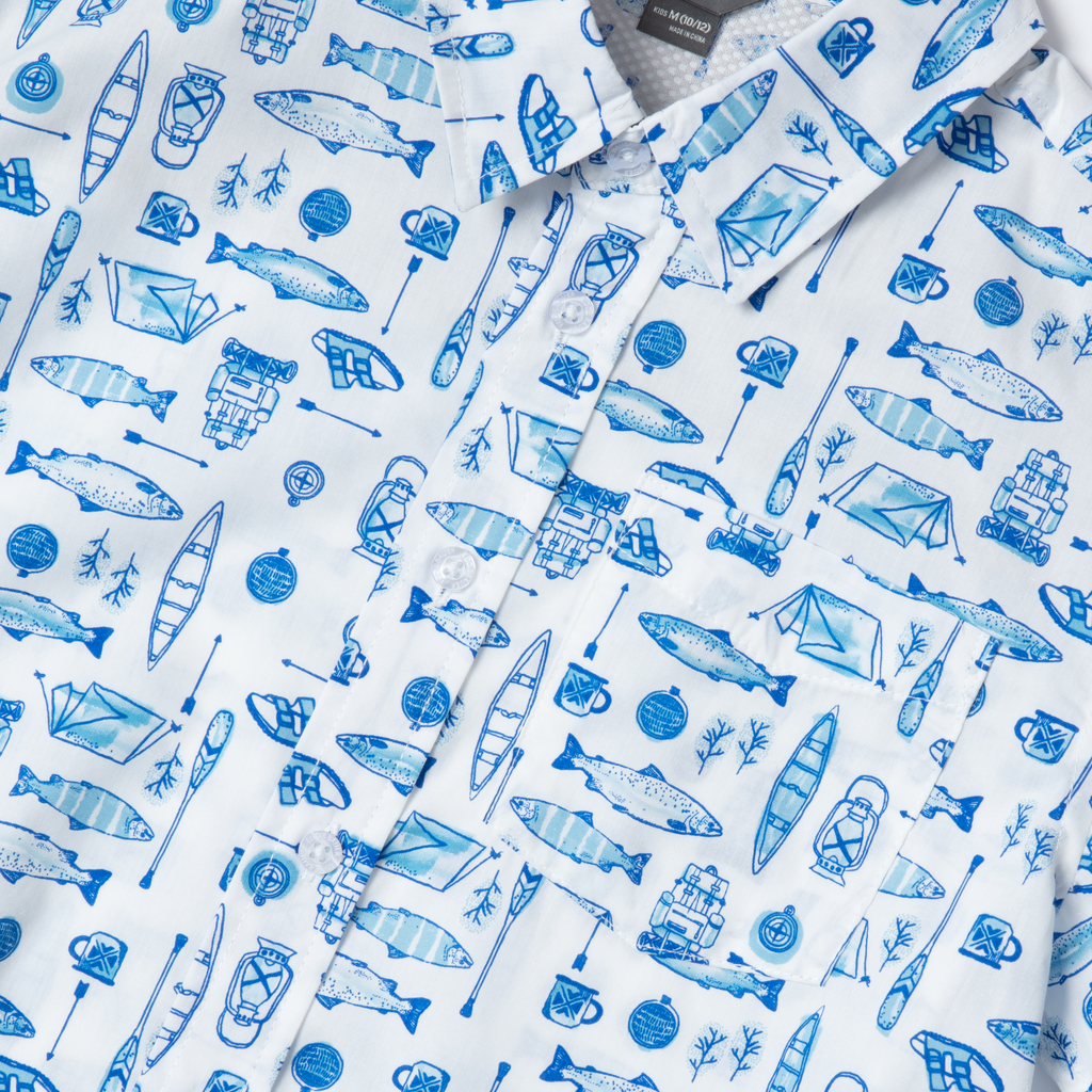 Boys Short-Sleeve On The Go Poplin Shirt