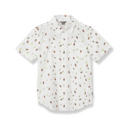 Boys Short-Sleeve On The Go Poplin Shirt - PUTTY