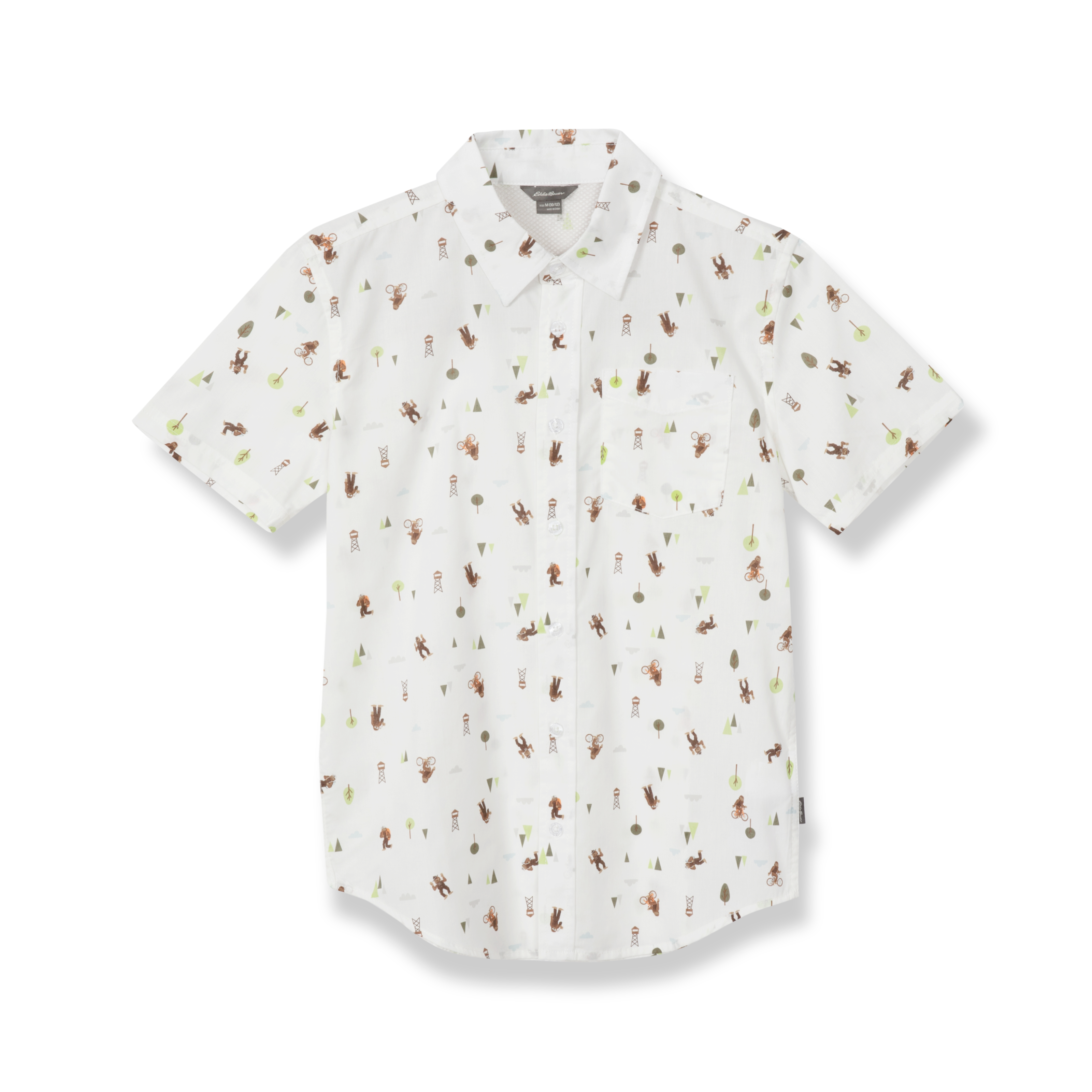 Boys Short-Sleeve On The Go Poplin Shirt