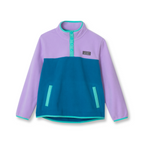 Girls Quest Fleece Snap Neck Pullover