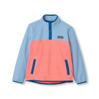 Girls Quest Fleece Snap Neck Pullover