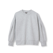 Girls Cozy Camp Crew - GREY HEATHER