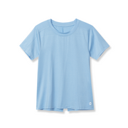 Girls Trail Tie-Back T-Shirt - FRESH BLUE