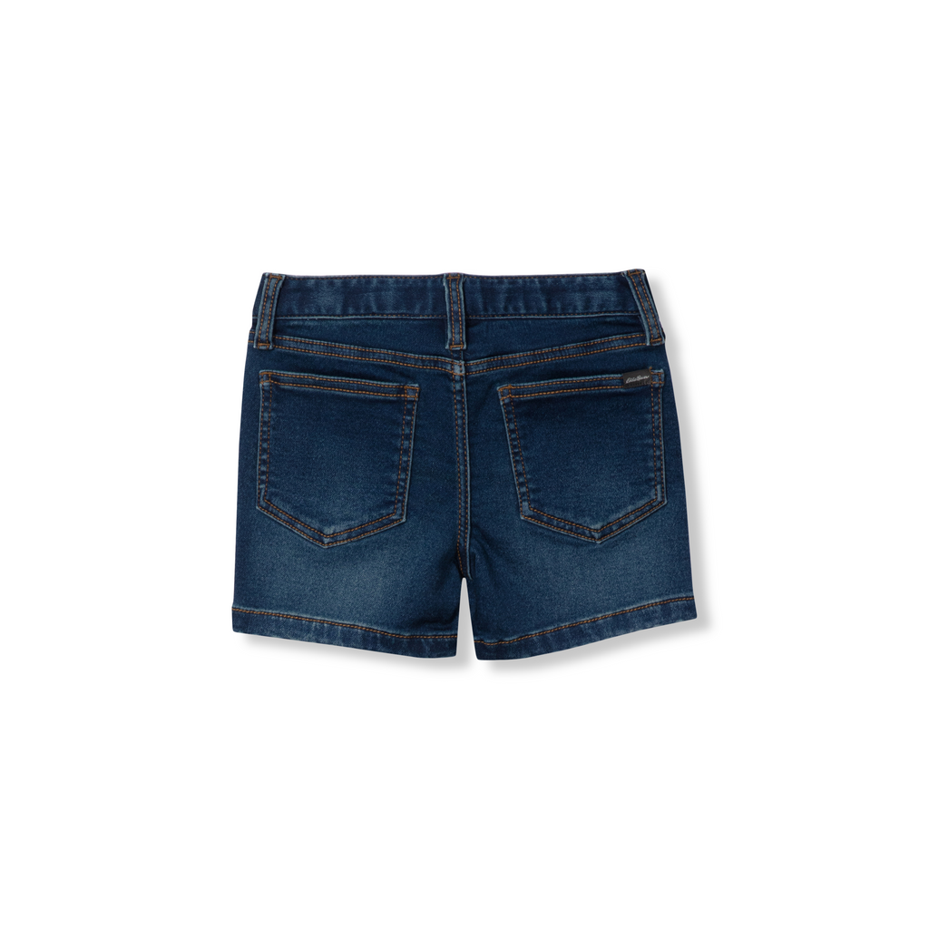 Girls Flex Knit Denim Shorts