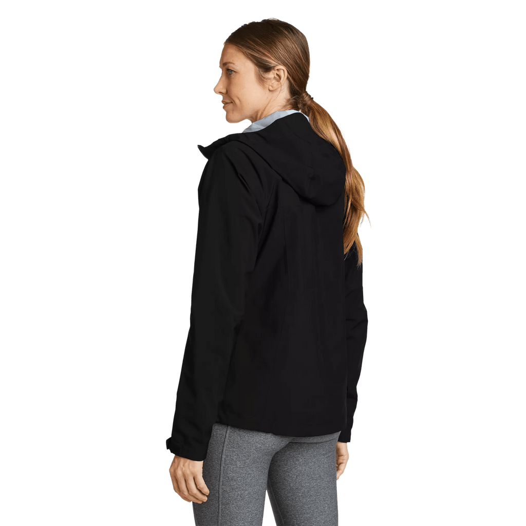 Women's Cloud Cap 3L Waterproof Stretch Hooded Rain Jacket
