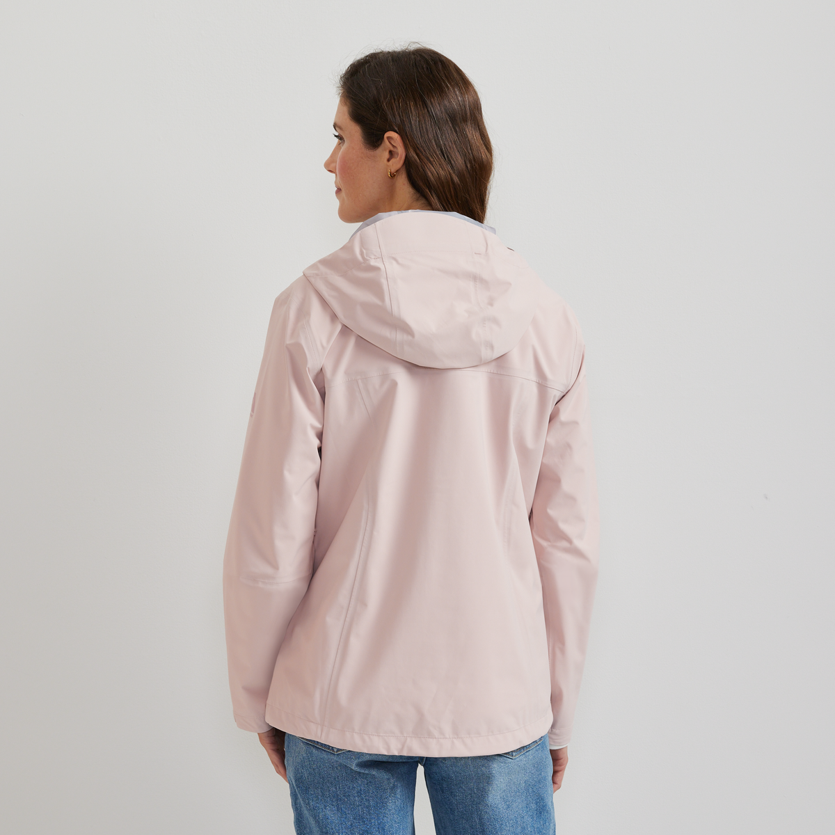 Women's Cloud Cap 3L Waterproof Stretch Hooded Rain Jacket