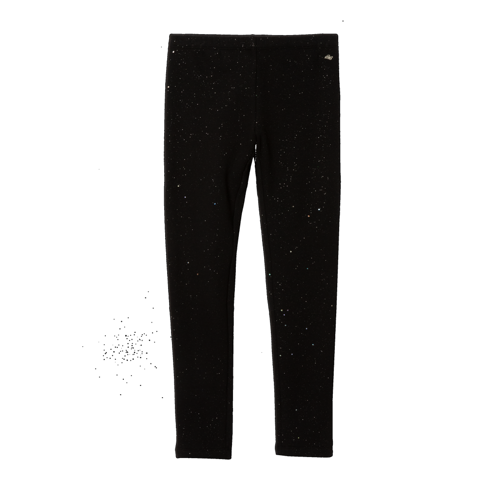 Girls Rock Hopper Plush-Lined Leggings - Sparkle