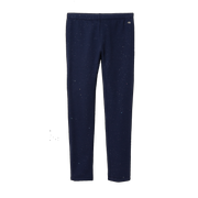 Girls Rock Hopper Plush-Lined Leggings - Sparkle - NAVY BLUE