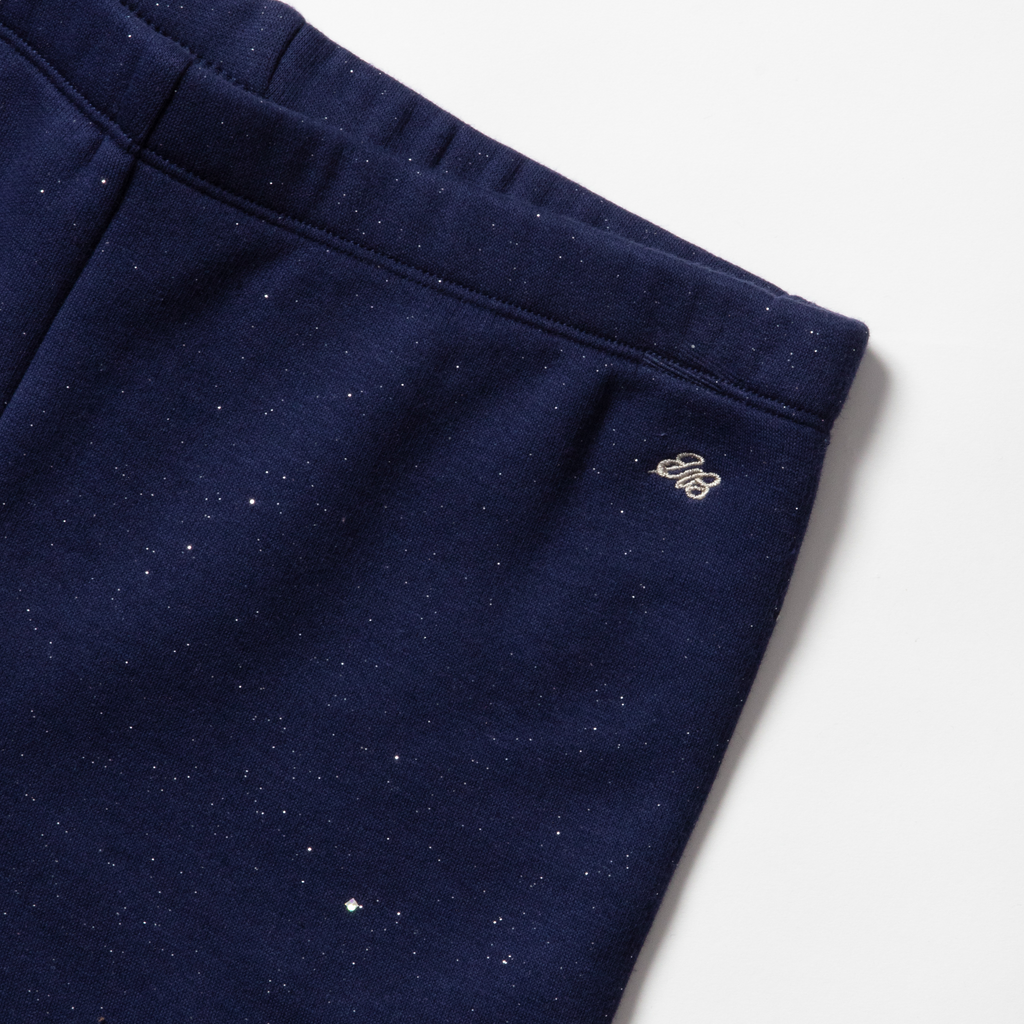 Girls Rock Hopper Plush-Lined Leggings - Sparkle