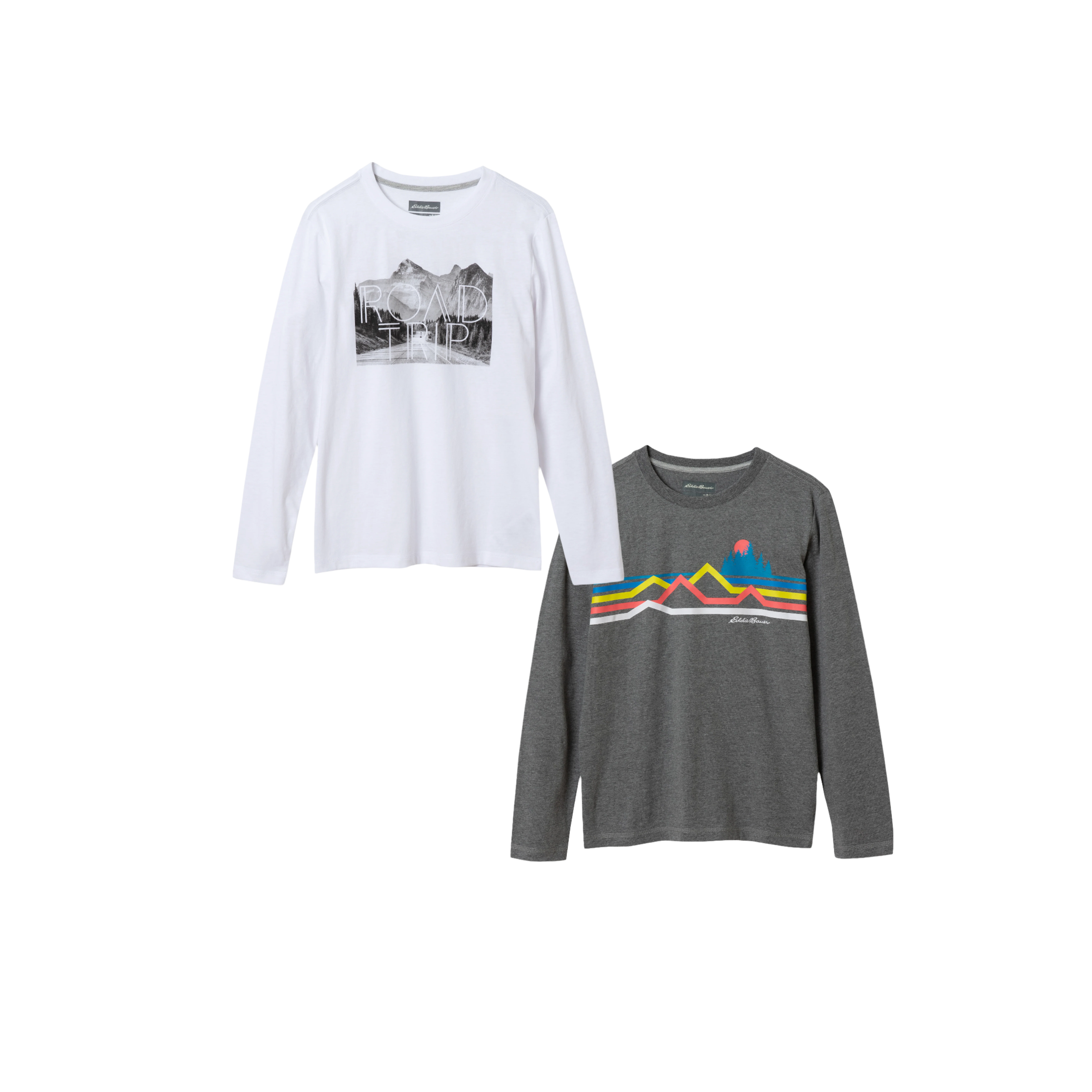 Boys Graphic Long-Sleeve T-Shirt - 2 Pack