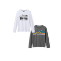 Boys Graphic Long-Sleeve T-Shirt - 2 Pack