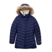 Girls Sun Valley Down Parka - NAVY BLUE