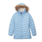 Girls Sun Valley Down Parka - PLACID BLUE