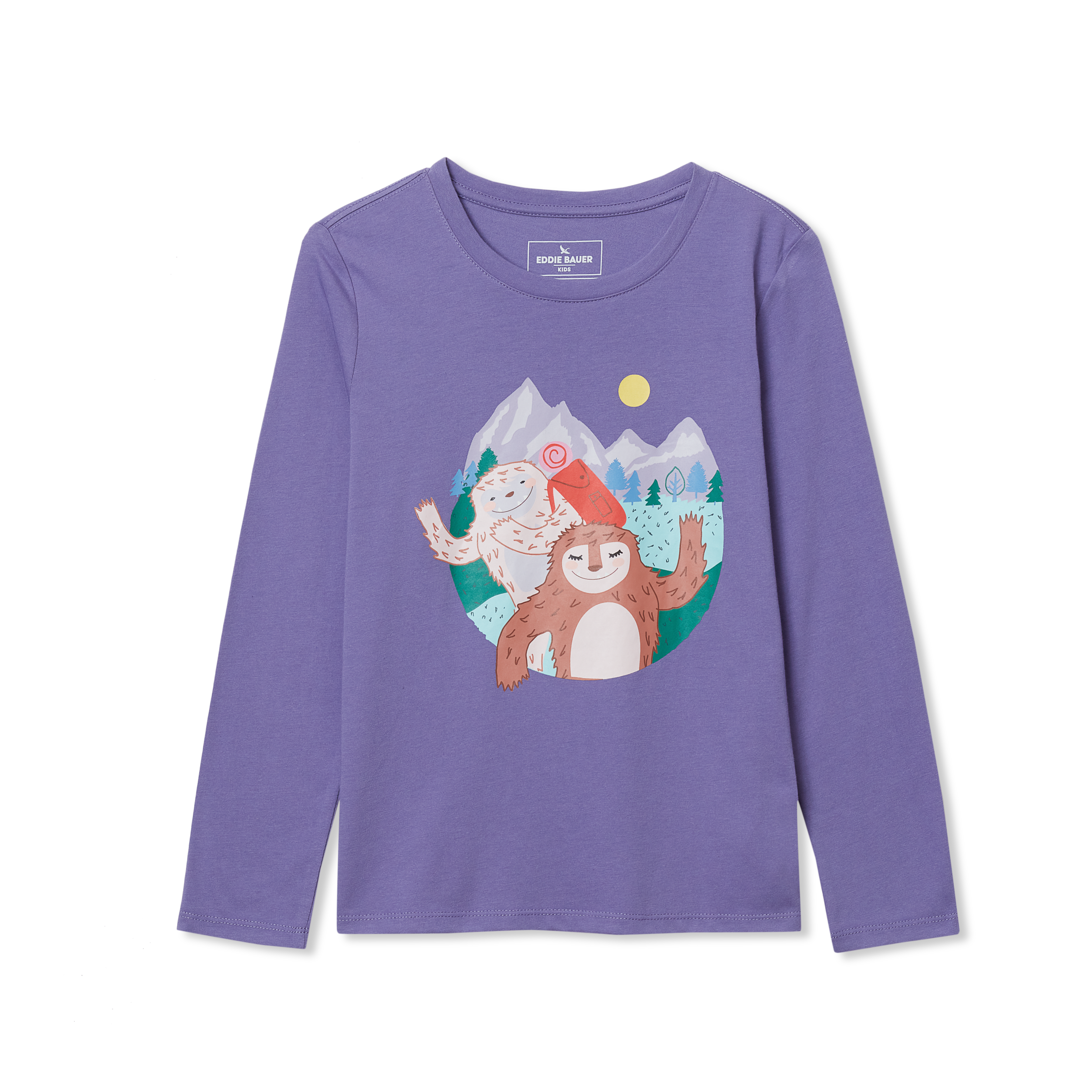 Girls Graphic Long Sleeve Tee
