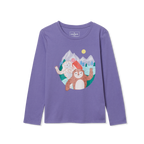 Girls Graphic Long Sleeve Tee